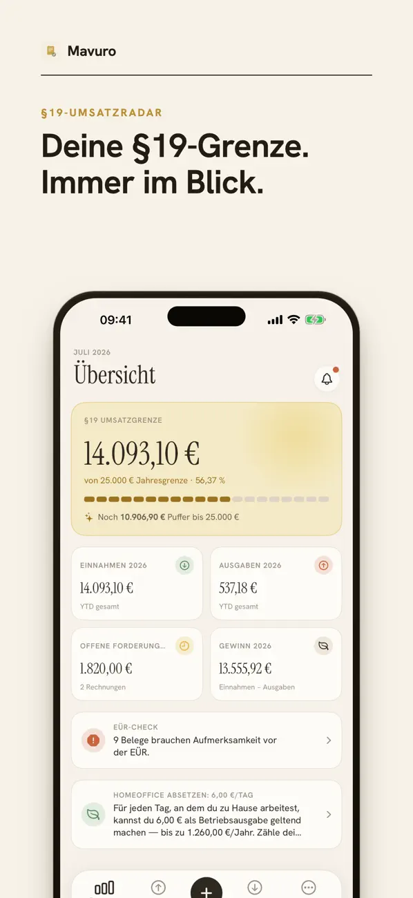 Mavuro-App: §19-Radar-Screen aus dem App Store